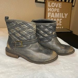 Lucky Brand Nordic Quilted Boots/Booties, Size 8.5